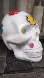 Xxl skull doodshoofd met puzzels, Antiek en Kunst, Ophalen of Verzenden