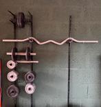 Fitnessmateriaal - halters - schijven, Ophalen, Gebruikt