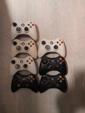 EE lot xbox360 controller met nieuwe thumsticks!, Sans fil, Enlèvement ou Envoi, Utilisé, Xbox 360
