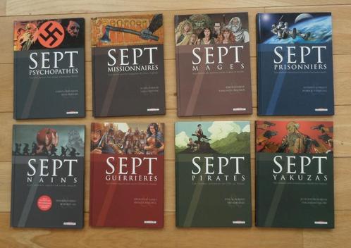 Sept, Boeken, Stripverhalen, Gelezen, Complete serie of reeks, Ophalen