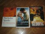 3 boeken Nicholas Sparks, Gelezen, Ophalen of Verzenden