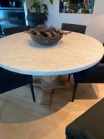 Eettafel rond, Ophalen, Zo goed als nieuw, Rond