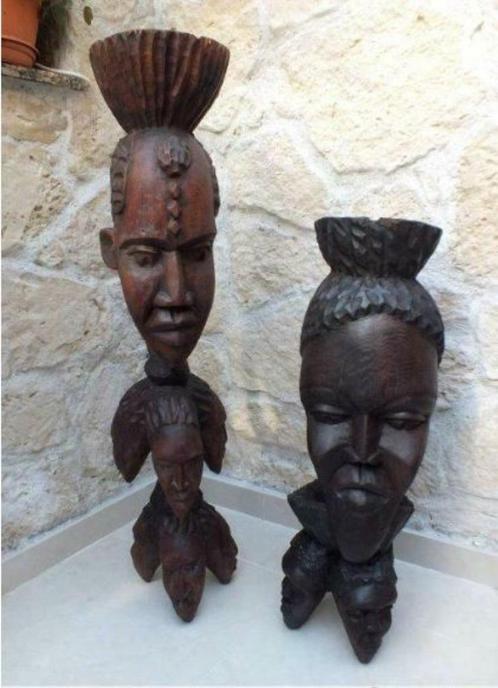 Afrikaans kunstbeeld, Antiek en Kunst, Kunst | Beelden en Houtsnijwerken, Ophalen of Verzenden