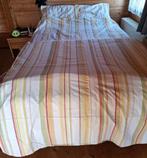 Parure de lit : deux Housses de couette de 220X200, Enlèvement ou Envoi, Housse de couette, Vert, Utilisé