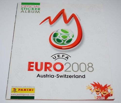 Panini Euro 2008 / Volledig zonder update 535 stickers, Verzamelen, Sportartikelen en Voetbal, Zo goed als nieuw, Poster, Plaatje of Sticker