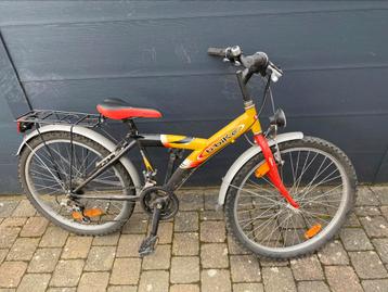 Jongensfiets 24” ongeveer 10J