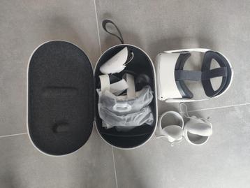 Oculus Quest 2 + Elite strap + Travel Case + Fit kit beschikbaar voor biedingen