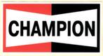 Champion Spark Plugs sticker #14, Motoren, Verzenden