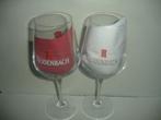 Rodenbach bierglas met rode D en fijne steel, Verzamelen, Ophalen of Verzenden, Nieuw, Glas of Glazen, Overige merken