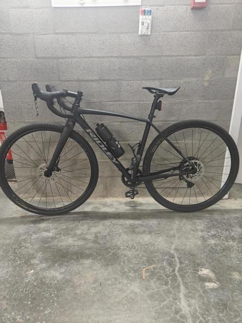 Gravelbike Ridley Kanzo A Apex1 HDB D1041m (XS) - zwart, Fietsen en Brommers, Fietsen | Racefietsen, Zo goed als nieuw, Heren