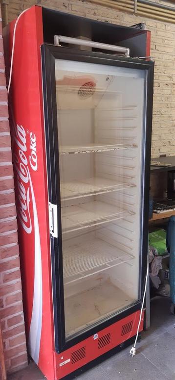 Coca cola frigo - werkt  beschikbaar voor biedingen