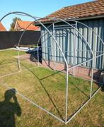 Tuinkas  ijzer buizen kader om plastiek over te trekken, Tuin en Terras, Kassen, Ophalen, Zo goed als nieuw
