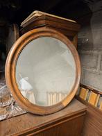 miroir rond en chêne, Antiquités & Art, Rond, Enlèvement