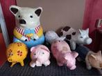 dieren gemaakt in papier maché, Ophalen