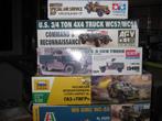 lot bouwdozen van legerjeep's op 1/35 ( 5 stuks ), Hobby en Vrije tijd, Modelbouw | Auto's en Voertuigen, Ophalen of Verzenden