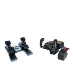 Complete Logitech / Saitek Flight Simulator Set + X-Plane 10, Computers en Software, Ophalen of Verzenden, Zo goed als nieuw
