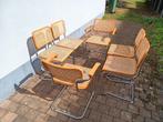 6 cesca-model stoelen, 2 met armleuningen en 4 zonder, Huis en Inrichting, Stoelen, Ophalen, Zo goed als nieuw
