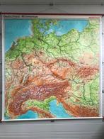 Landkaart DEUTSCHLAND - MITTELEUROPA, Livres, Atlas & Cartes géographiques, Enlèvement, Utilisé, Carte géographique