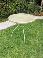 Table de jardin en métal, Ophalen, Gebruikt, Metaal