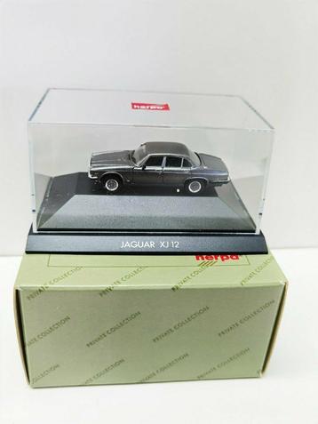 JAGUAR XJ12 Saloon Serie 3 1/87 HO HERPA Private Neuve+Boite beschikbaar voor biedingen