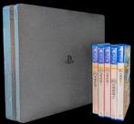 PS4 SLIM 1TO + GRATIS FIFA-SPELLEN, Games en Spelcomputers, Spelcomputers | Sony PlayStation 4, Ophalen, Zo goed als nieuw, Zonder controller