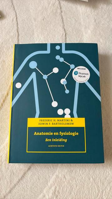 Anatomie en fysiologie, 8e editie met MyLab NL beschikbaar voor biedingen