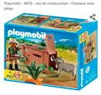 Playmobil 4833 Chasseur avec piège et phacochère, Enfants & Bébés, Jouets | Playmobil, Comme neuf, Enlèvement