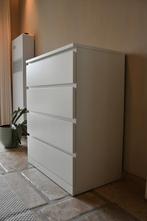 IKEA MALM dressoir 4 tiroirs, Maison & Meubles, Armoires | Commodes, Comme neuf, Enlèvement