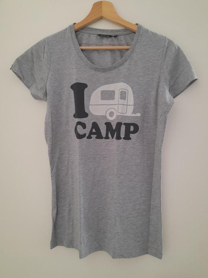 GSUS Industries - Vintage T-shirt I Camp,  medium, Kleding | Dames, T-shirts, Zo goed als nieuw, Maat 38/40 (M), Grijs, Korte mouw