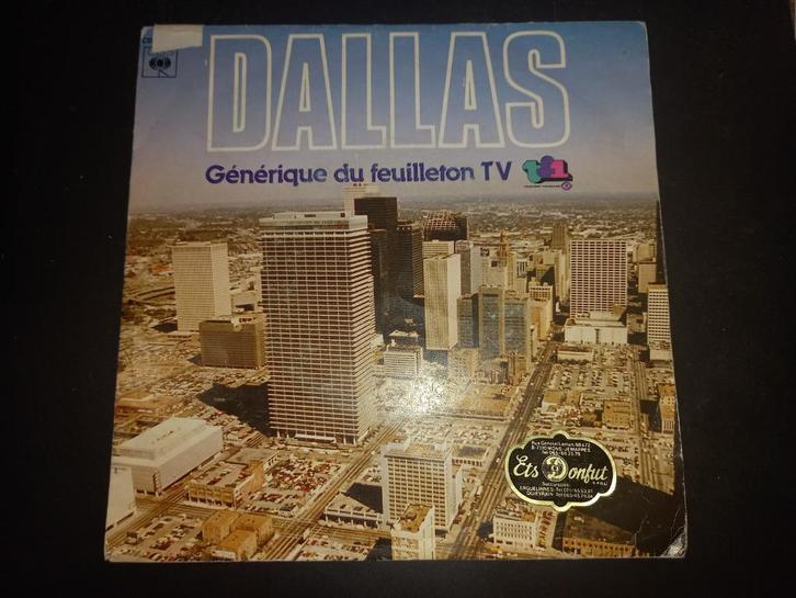 Dallas - Vinyl van TV series, Cd's en Dvd's, Dvd's | Tv en Series, Gebruikt, Komedie, Alle leeftijden, Ophalen of Verzenden