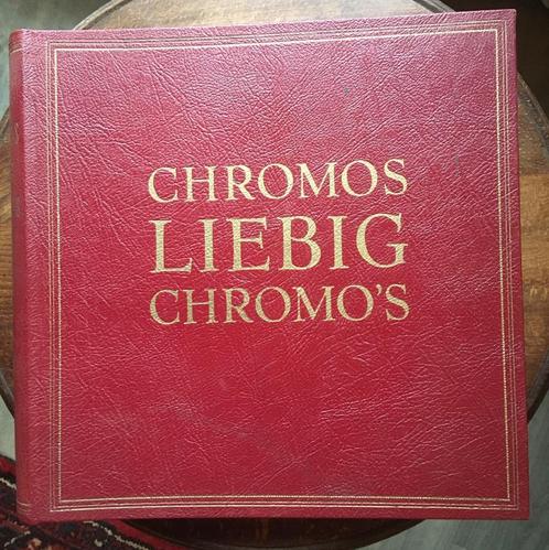 ‘50-‘60 compleet album met Liebig Chromo’s, Verzamelen, Complete verzamelingen en Collecties, Ophalen of Verzenden