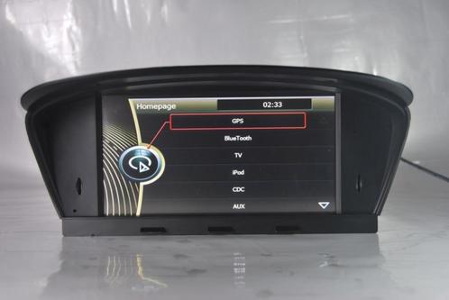 radio BMW 5 – 2003-2010 -  8’’ scherm / navi, Autos : Divers, Autoradios, Neuf, Enlèvement ou Envoi
