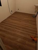 Pvc vloer houtmotief (8-9m2), Doe-het-zelf en Bouw, Ophalen, Zo goed als nieuw, Hout