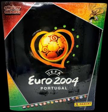 Panini Euro 2004 Set Stickers Compleet Album Geplastificeerd beschikbaar voor biedingen