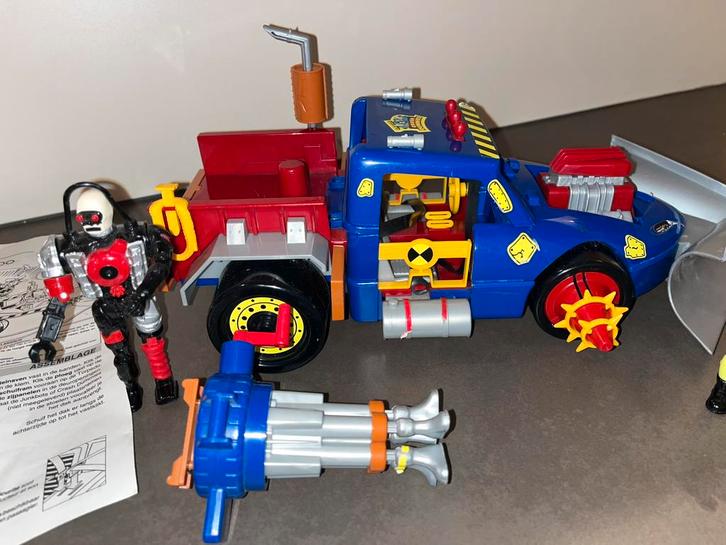 Vintage speelgoed Crash Dummies - Junkbots Wrecker Torpedo, Verzamelen, Speelgoed, Zo goed als nieuw, Ophalen of Verzenden