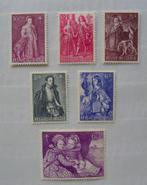 1964 Belgische schilders, kinderen, complete serie, postfris, Postzegels en Munten, Postzegels | Europa | België, Kunst, Ophalen of Verzenden