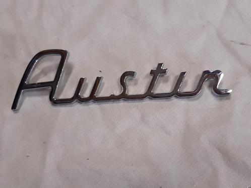 badge / embleem AUSTIN kofferklep, CLASSIC MINI COOPER, Auto-onderdelen, Carrosserie, Achterklep, Mini, Oldtimer onderdelen, Rover