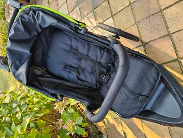 Hauck runner buggy met regenscherm, parasol en voetenzak, Enlèvement, Comme neuf, Couverture pieds