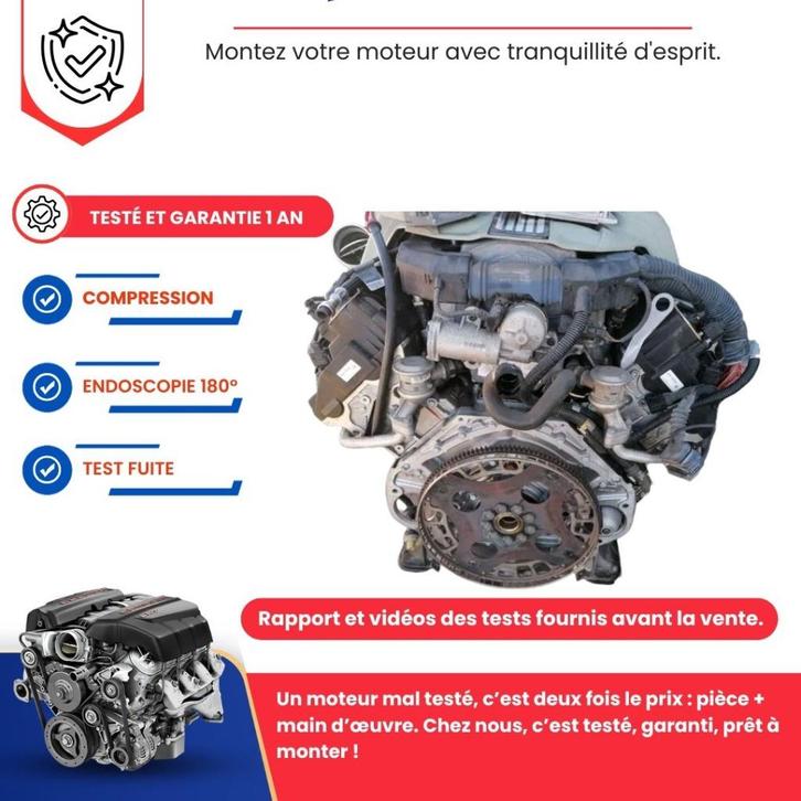 Moteur complet BMW Alpina B7 E65 4.4 V8, Autos : Pièces & Accessoires, Moteurs & Accessoires, BMW, Neuf, Enlèvement ou Envoi