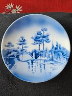 Blauw - wit hangbord, Ophalen