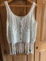 Boho gehaakt Topje Mt 42-44, Kleding | Dames, Topjes, Ophalen of Verzenden, Zo goed als nieuw, Wit