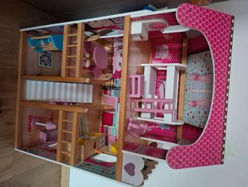 Houten poppenhuis, Enlèvement, Utilisé, Maison de poupées