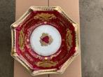 Mooie porseleinen coupe met bladgoud, Antiek en Kunst, Ophalen