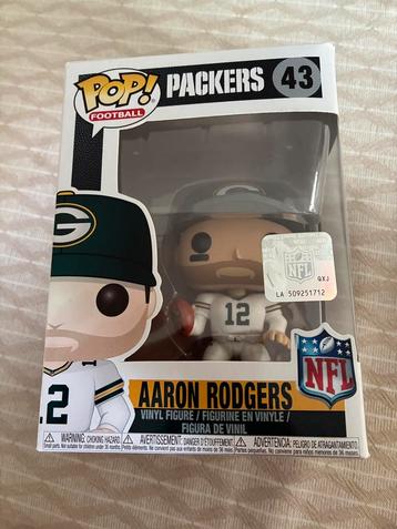 Pop football Aaron Rogers 43 beschikbaar voor biedingen