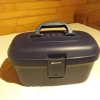 DELSEY beautycase hardcase blauw, Ophalen, Blauw, Met spiegeltje(s), Zo goed als nieuw