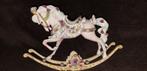 Vintage Victoriaans schommelpaard- Franklin Mint, Envoi, Comme neuf, Animal