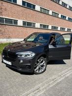 BMW x5 liche vracht, Auto's, BMW, Automaat, Zwart, Leder, Bruin