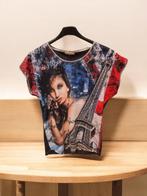 T-shirt met print, Manches courtes, Autres couleurs, Envoi, Neuf