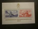 Liechtenstein 1972 Mi BL 9** Postfris/Neuf, Postzegels en Munten, Verzenden