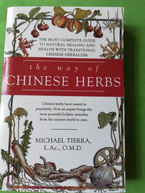 The way of Chinese herbs, Michael Tierra, Boeken, Overige Boeken, Zo goed als nieuw, Ophalen of Verzenden